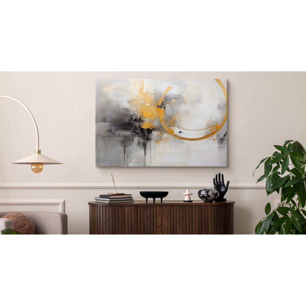 Obraz Na Płótnie Nowoczesna Abstrakcja 70x50cm