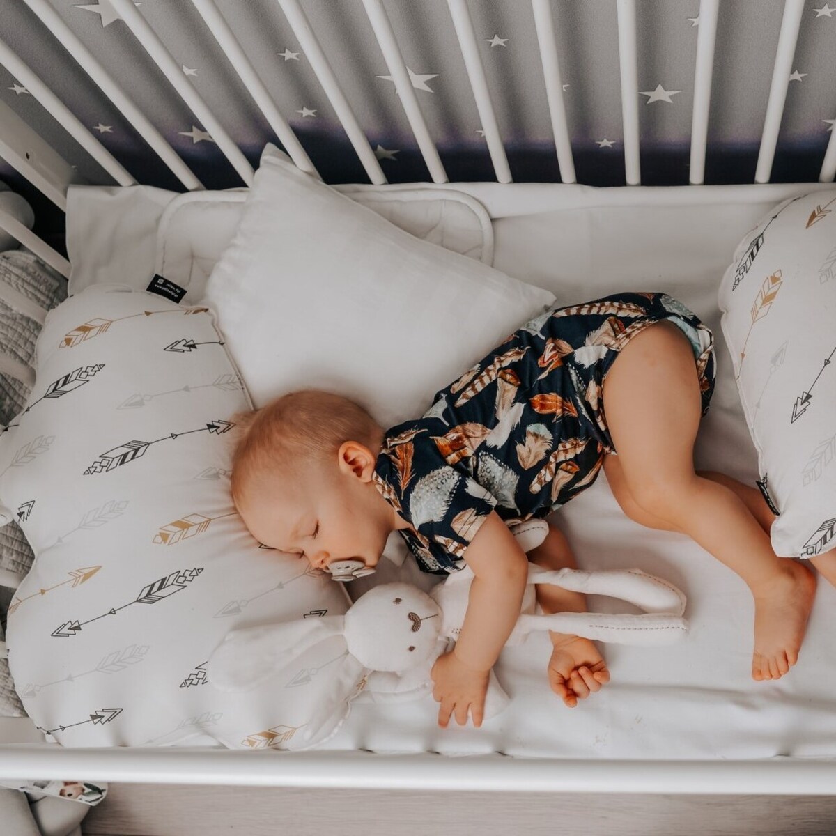 Poduszka Soft Cloud, niebieski, 55x15x35cm, Magic Collection