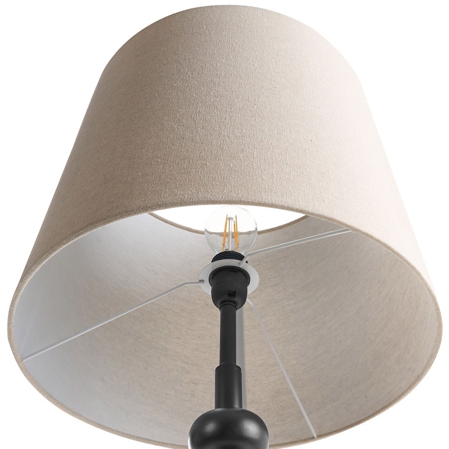 Lampa podłogowa KRIOS Metal Czarny