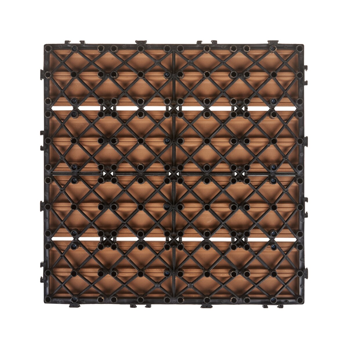 Płytki tarasowe ATESSA Kompozyt WPC Jasnobrązowy