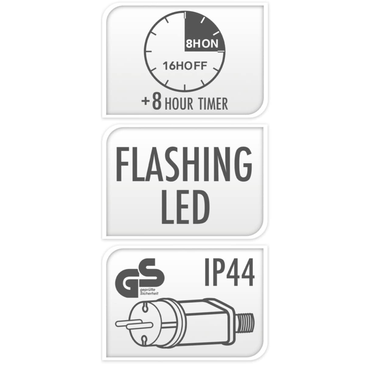 Dekoracja świąteczna LED, bałwan, 68 x 61 cm