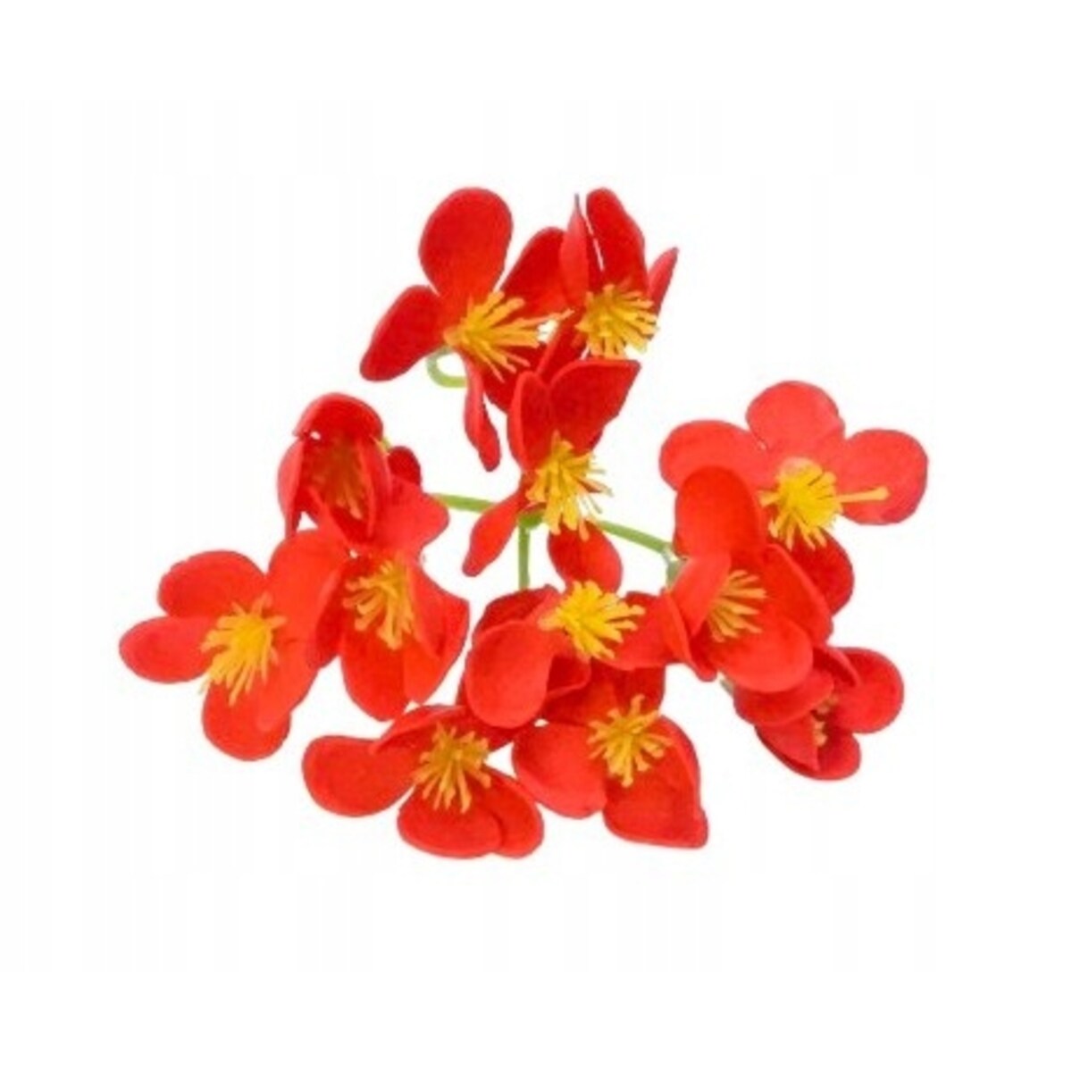 hortensja KWIATY Z MYDŁA drobne kwiatuszki CZERWONE mydlane na bukiet box 1