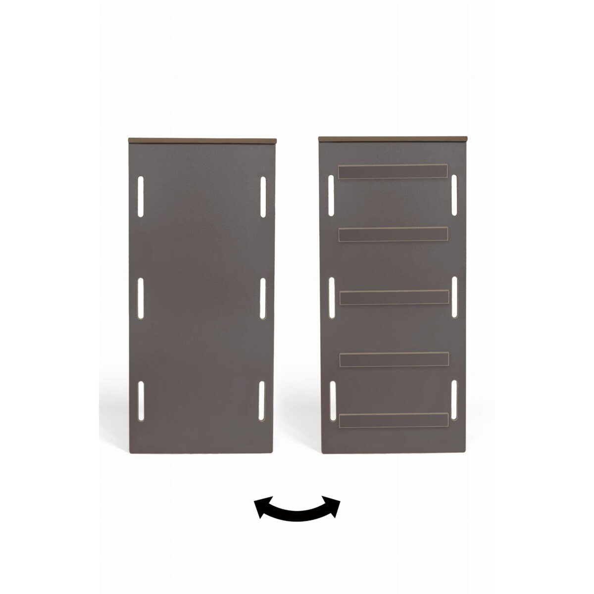 Zjeżdżalnia DRABINKA do DUŻEGO bujaka - szara