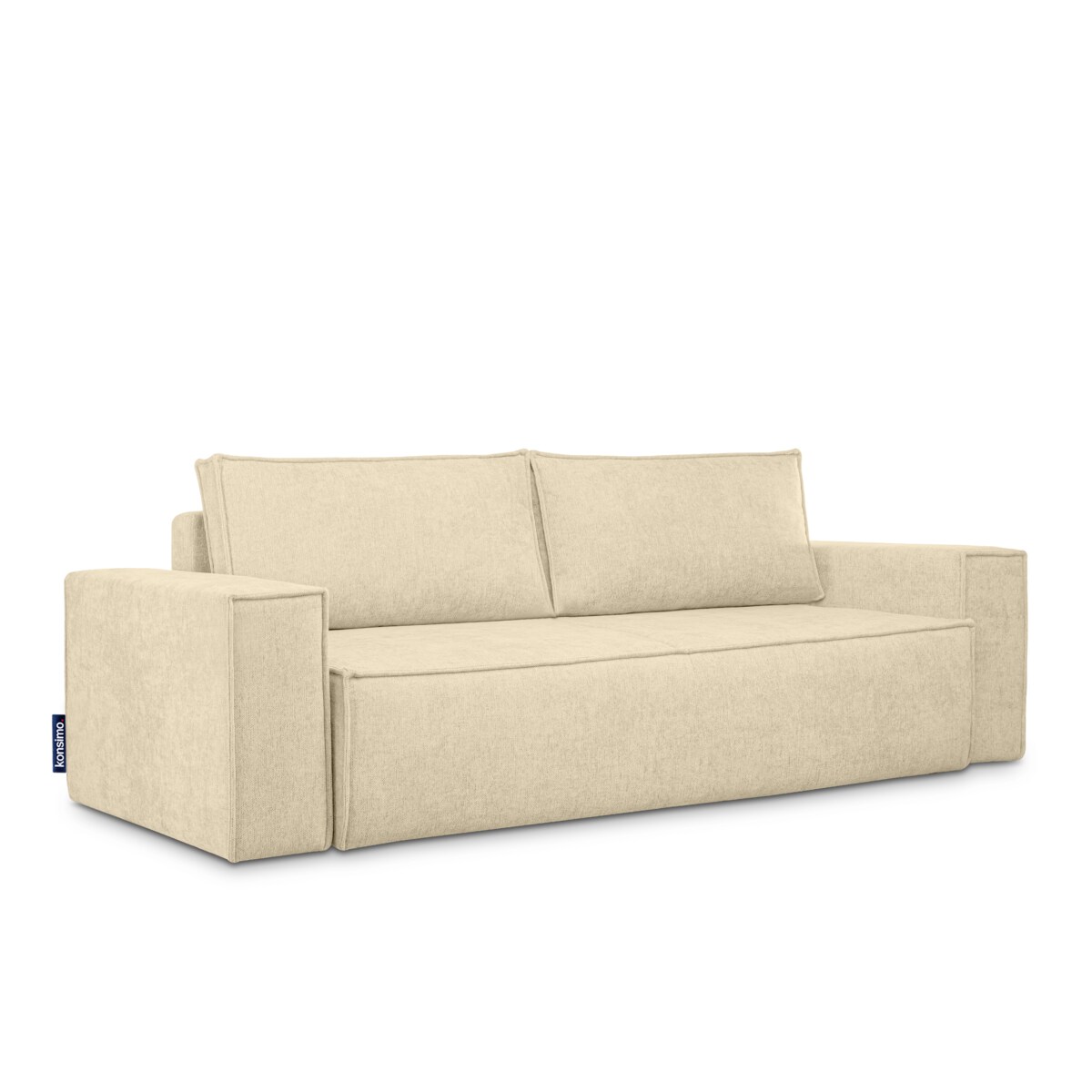 KONSIMO NAPI II Sofa 3-osobowa, kolor beżowy