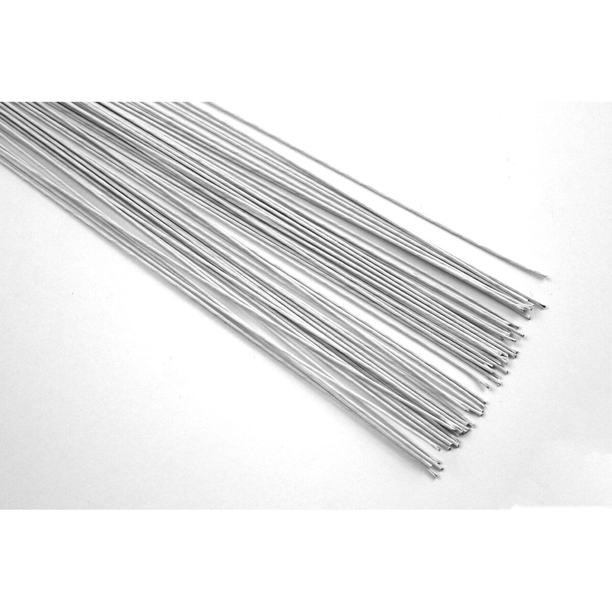 PME Drut florystyczny powlekany biały 0.81 mm (50 sztuk)