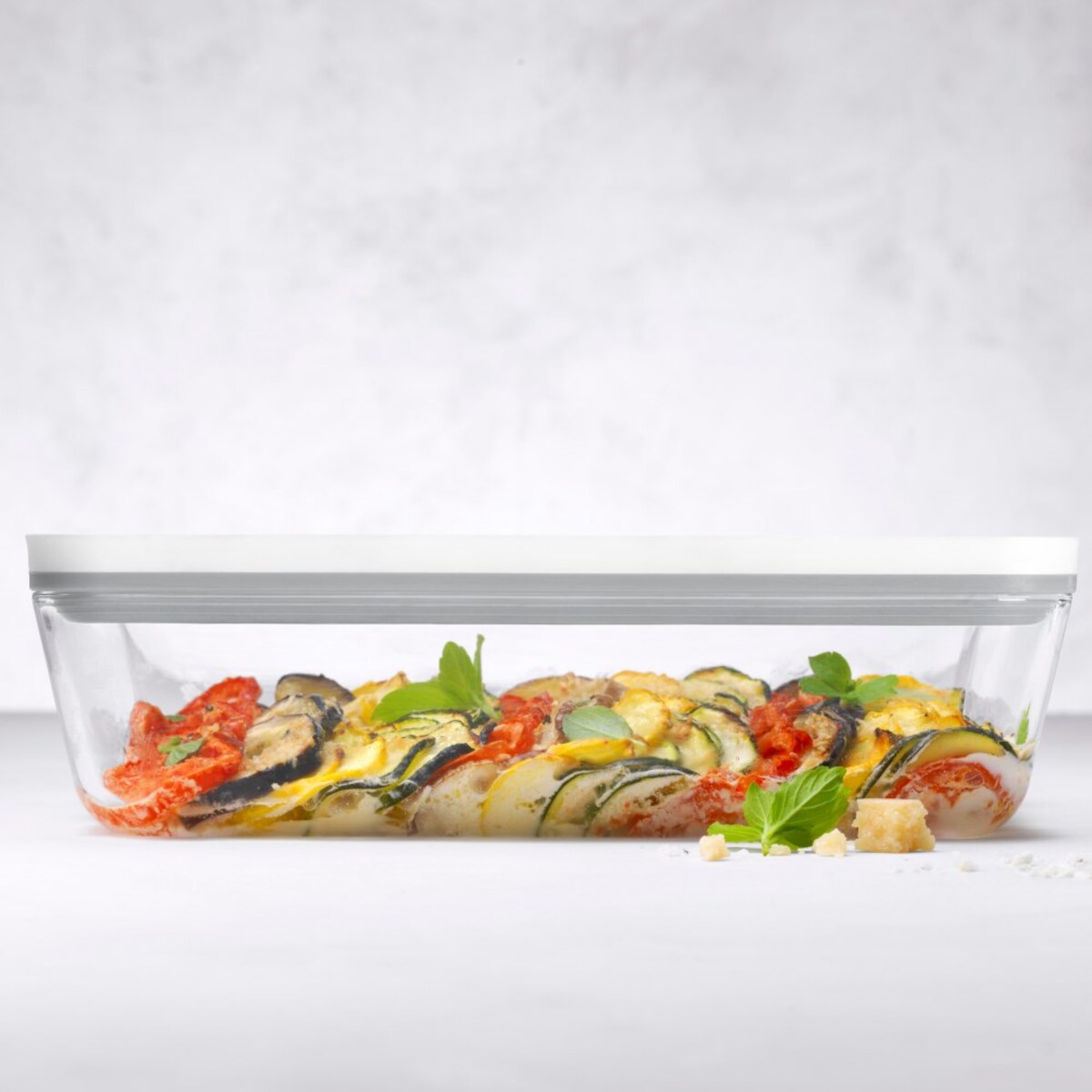 Szklany pojemnik do przechowywania Zwilling Fresh & Save - 2 ltr, Szary