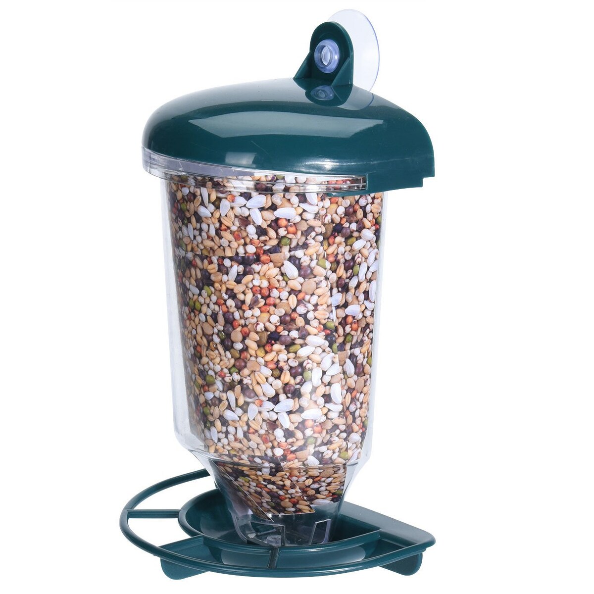 Karmnik dla ptaków z podajnikiem, 22 cm