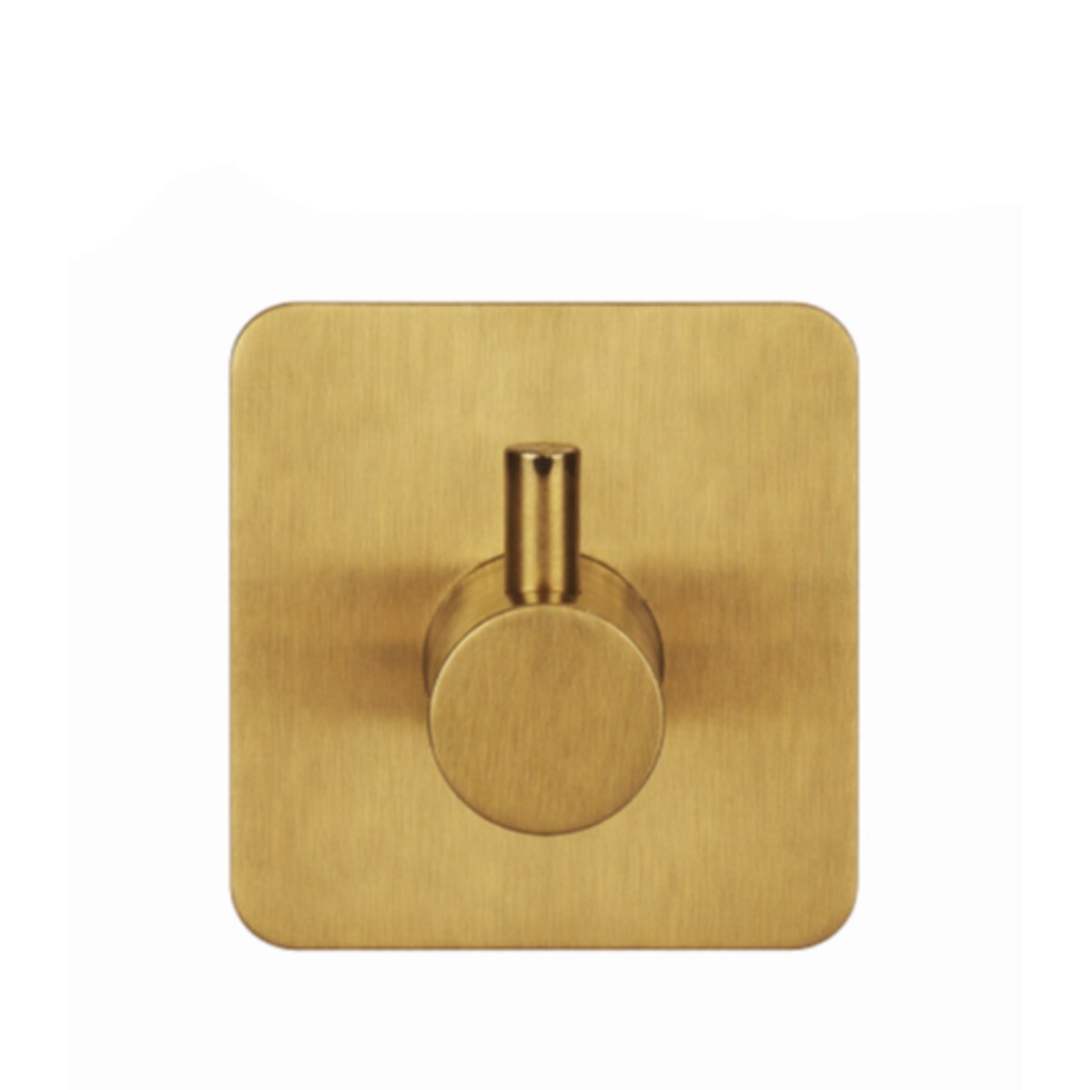 Zestaw 2 wieszaków samoprzylepnych SHP BAROLO złoty