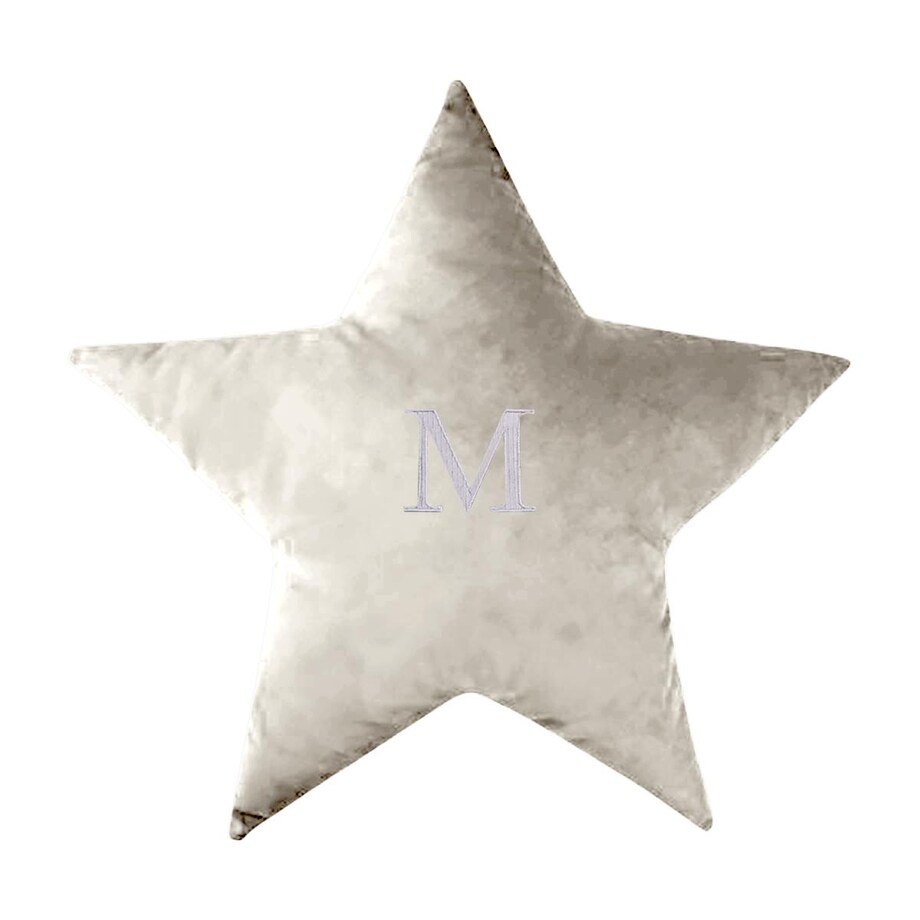 Poduszka GWIAZDKA VELVET VE2250 | kremowy