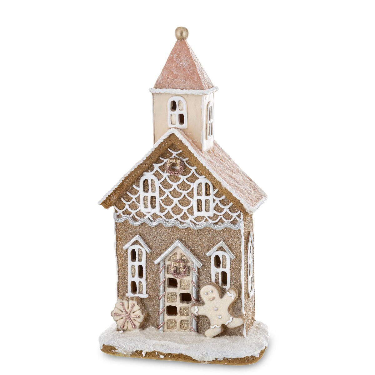 Dekoracja domek z piernika LED 33x17 cm JONG