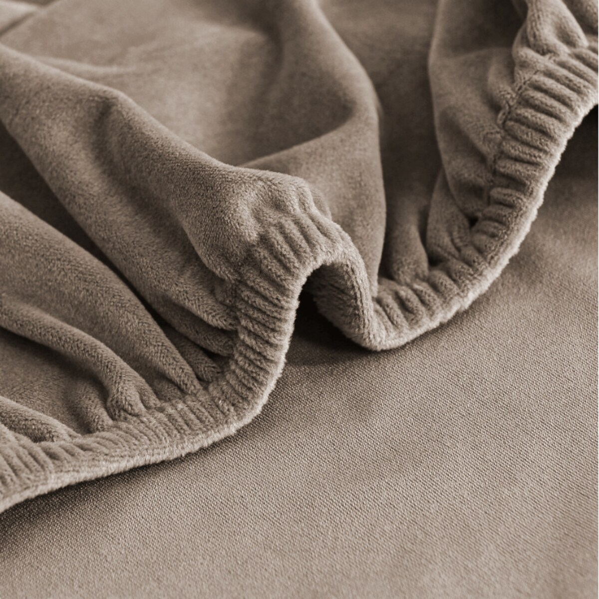 POKROWIEC NA KRZESŁO XL CHŁODNY BEŻ WELUR ELASTYCZNY [21DL]