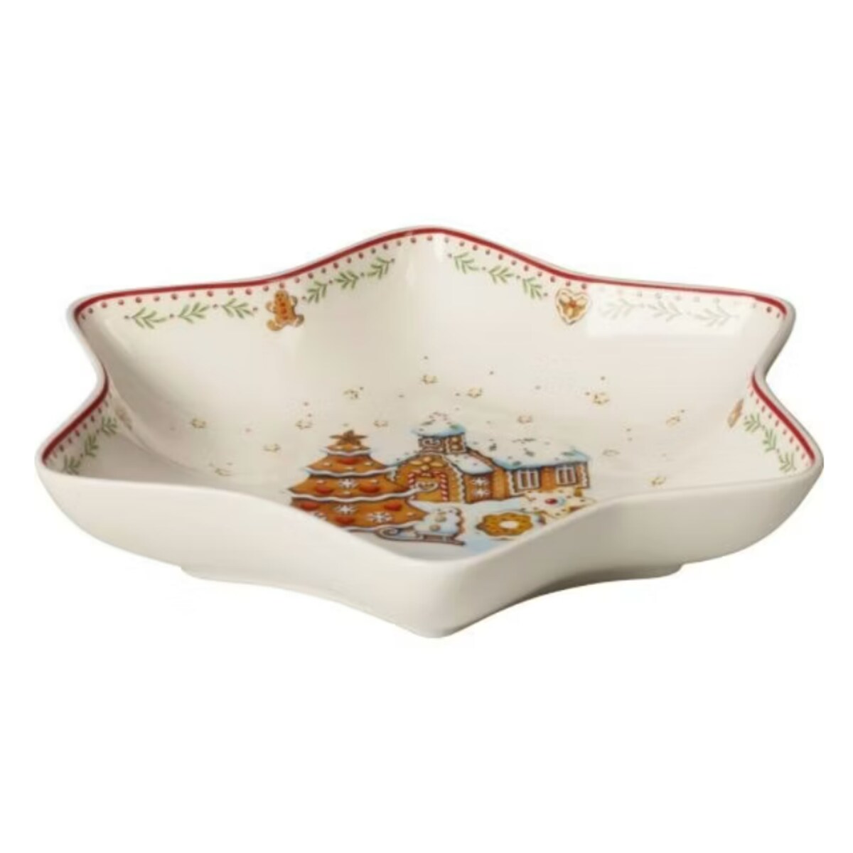 Miska-gwiazda Piernikowa wioska Winter Bakery Delight, 24,5 cm, Villeroy & Boch
