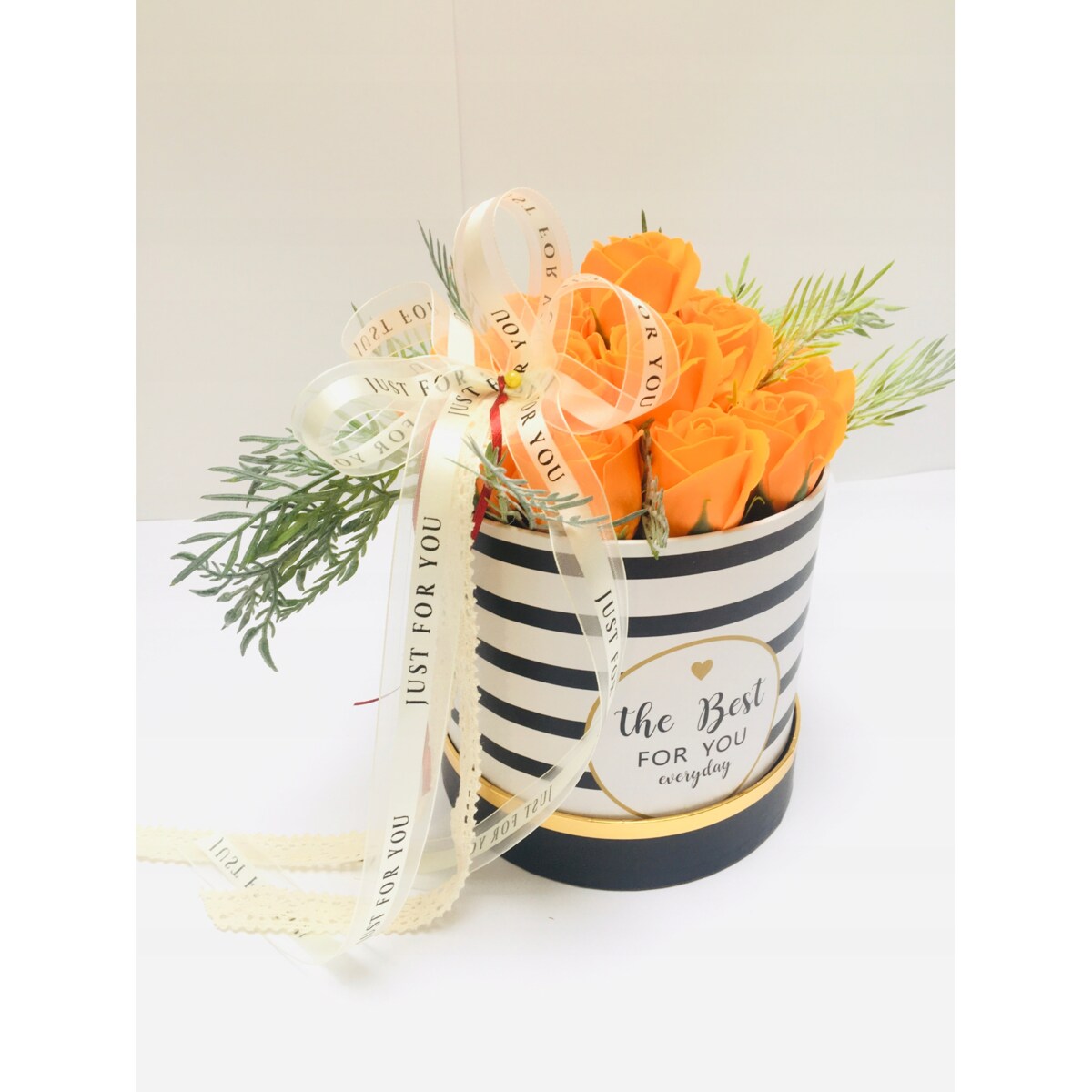 FLOWER BOX DUŻY piękny pachnie kwiaty mydlane na urodziny dzień mamy 18