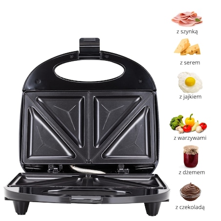 Opiekacz toster do tostów kanapek 800W KAMILLE