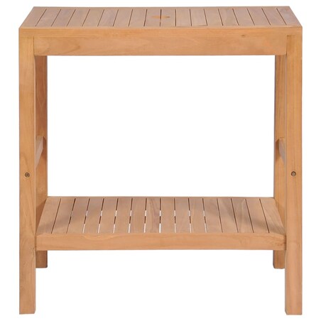 vidaXL Szafka łazienkowa pod umywalkę, lite drewno tekowe, 74x45x75 cm