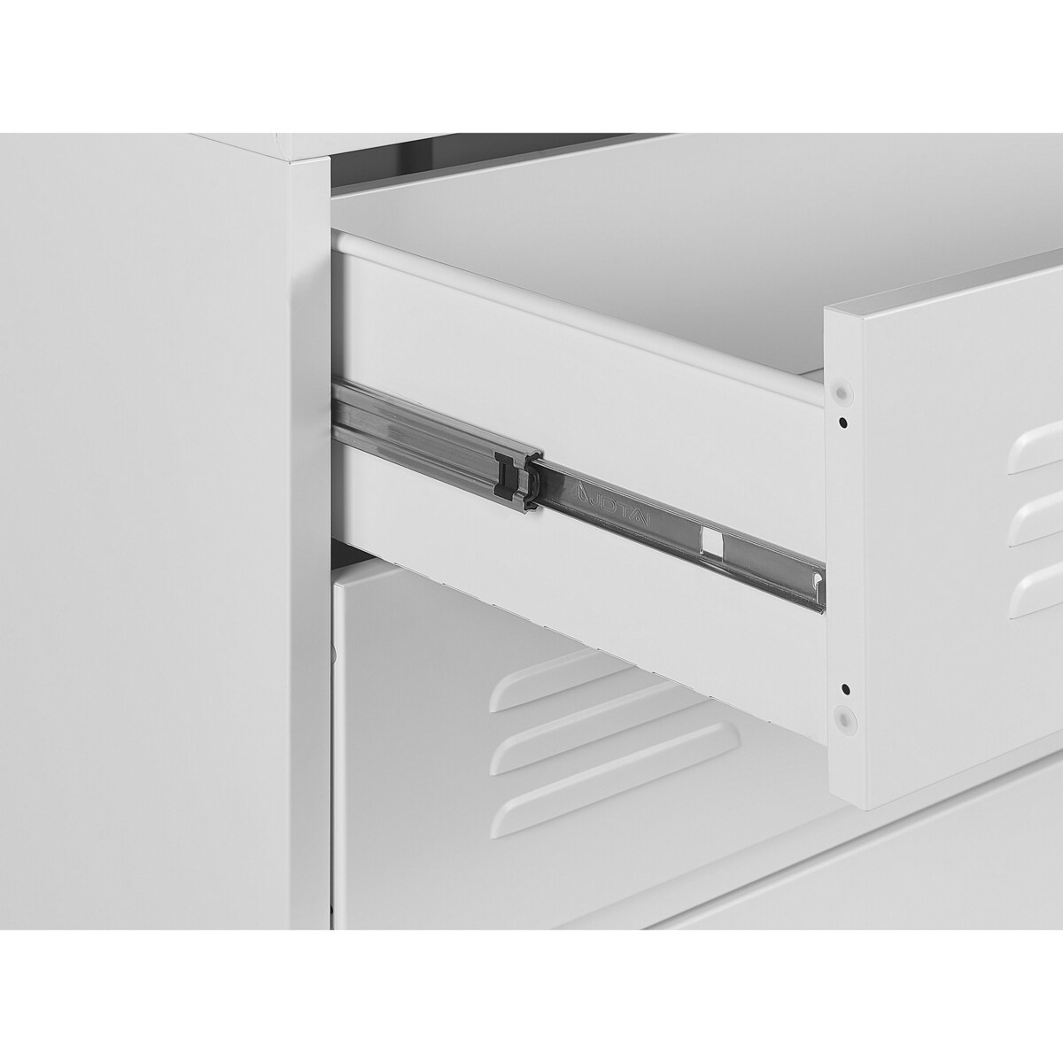 Komoda metalowa biała ENAGO