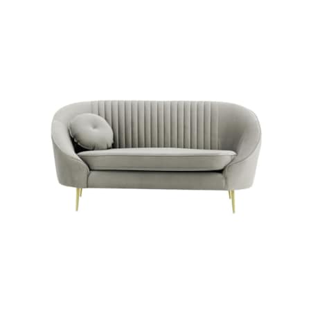 Sofa dwuosobowa Kooper z przeszyciami-Velluto 15