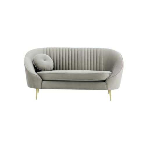 Sofa dwuosobowa Kooper z przeszyciami-Velluto 15