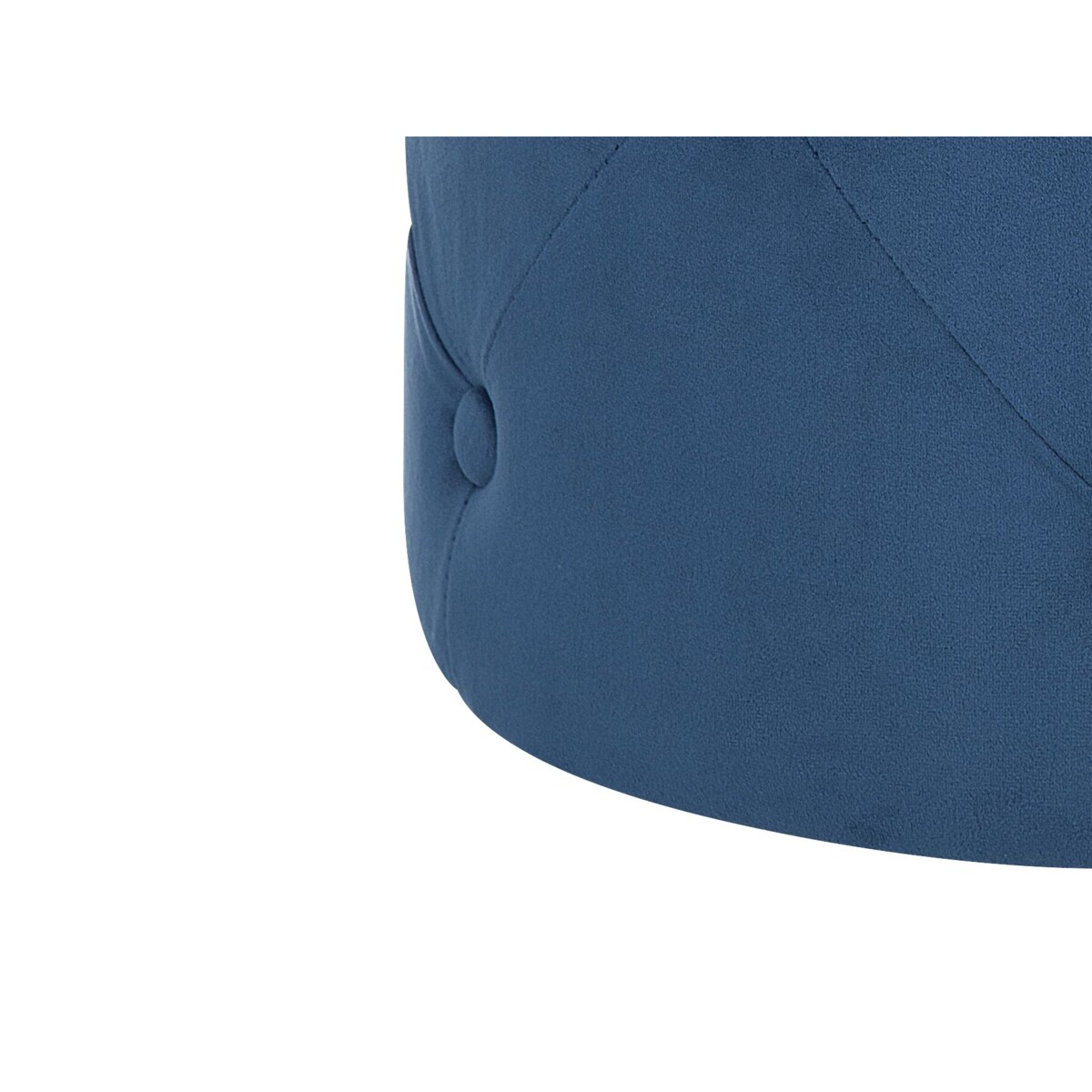 Puf COROLLA Welur Ciemnoniebieski 40 cm 40 cm 40 cm