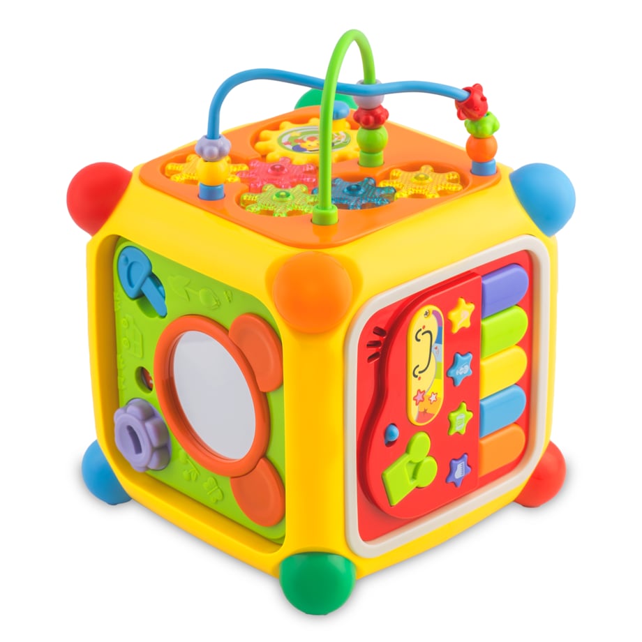 Interaktywna kostka edukacyjna sorter montessori Ricokids