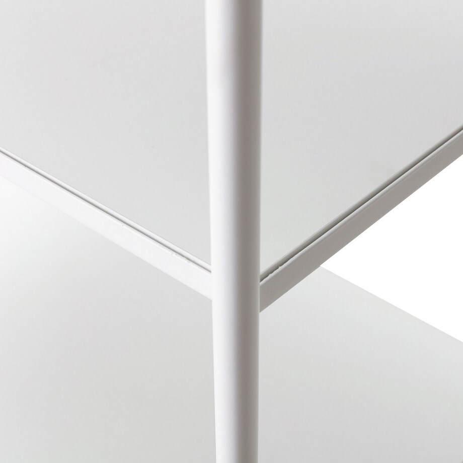 Regał Clarence 200cm white, 73 x 43 x 200 cm