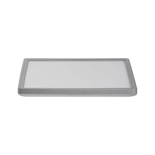 Lampa sufitowa LED TIVORA Z pilotem Ze ściemniaczem Srebrny