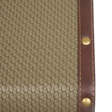 Komplet 2 szt. kufrów retro, khaki, Bonie, 40/45 cm