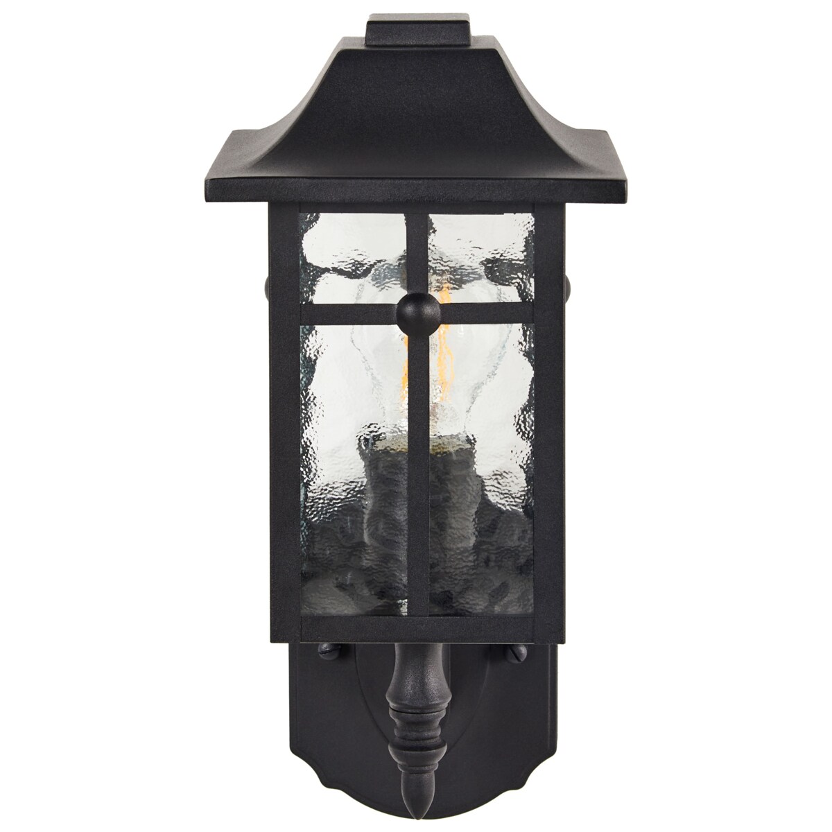 Lampa ścienna ogrodowa ALATA Czarny