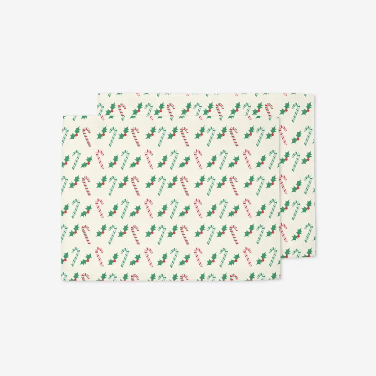 Podkładki świąteczne - Laski świąteczne i jemioła