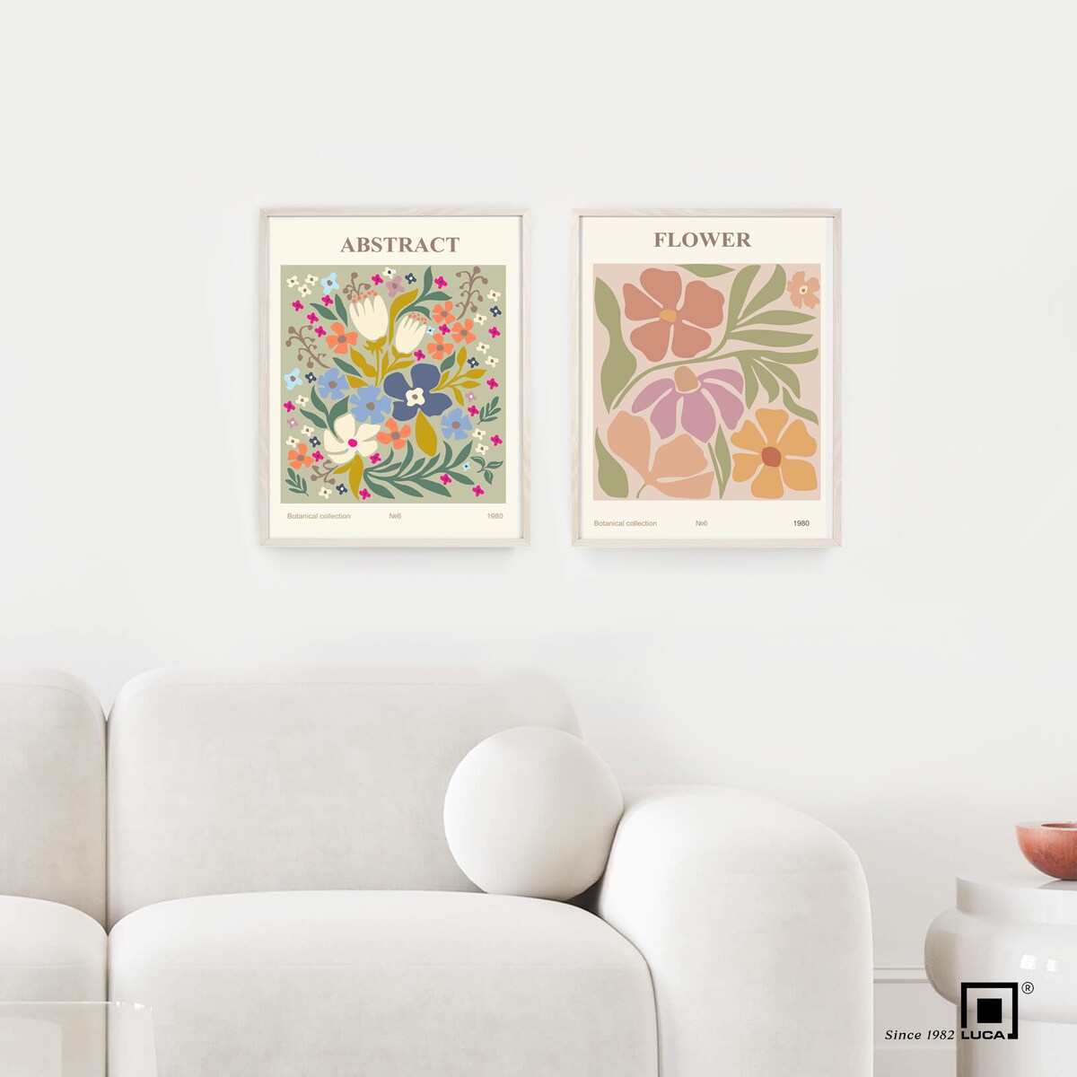 Biała z przetarciami ramka na zdjęcia 40x50 cm wisząca poziom pion rama MDF z plexi klasyczna ramka