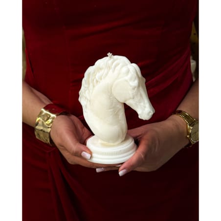 VERKOI Świeca Ozdobna Horse Head