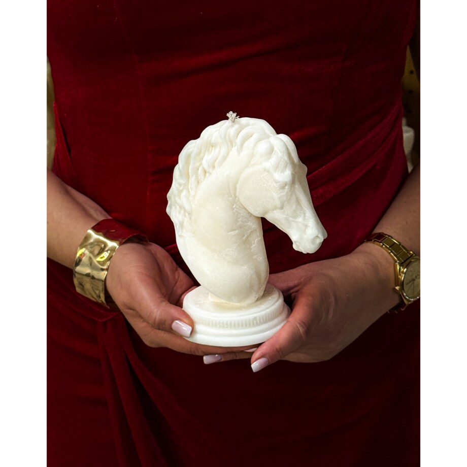VERKOI Świeca Ozdobna Horse Head