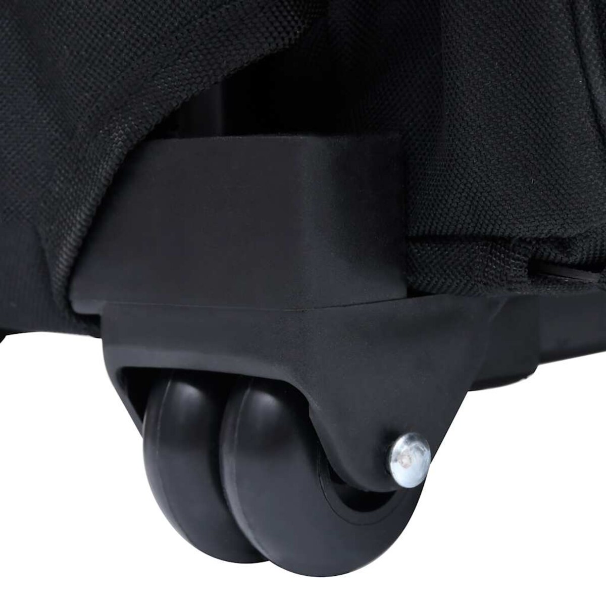 vidaXL Składany, wielofunkcyjny wózek dla zwierząt, czarny