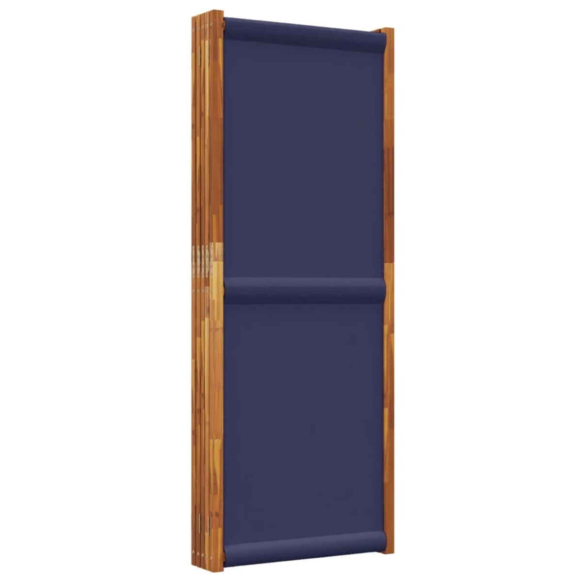 vidaXL Parawan 5-panelowy, ciemnoniebieski, 350x180 cm