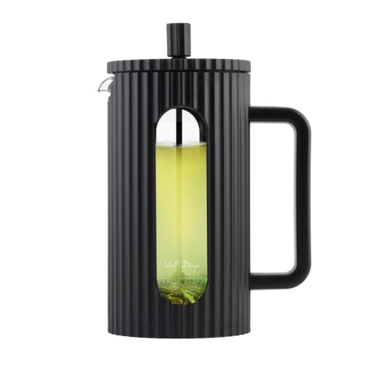 Zaparzacz do kawy i herbaty 1000 ml Livio czarny 0725