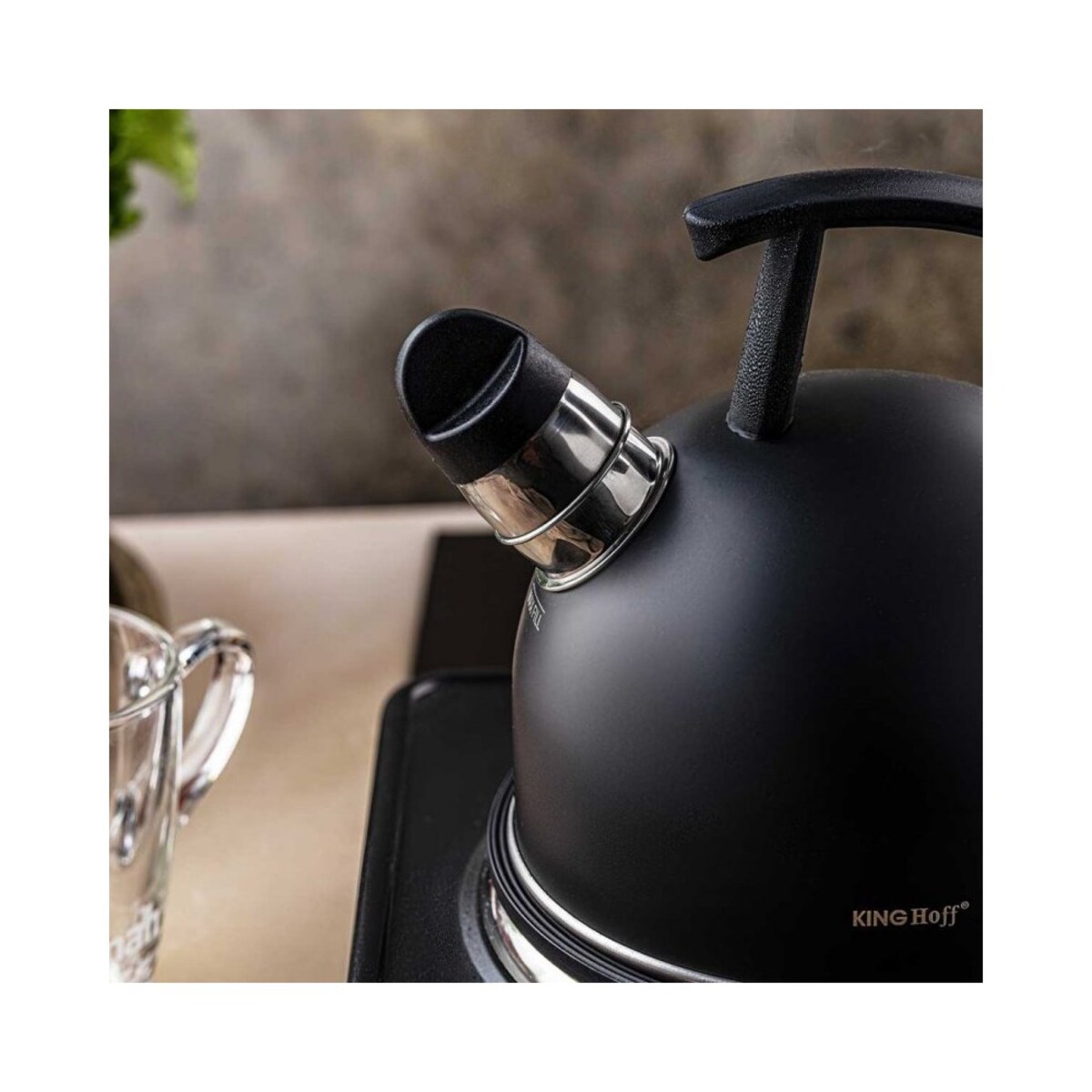 Kinghoff czajnik 1,5l z gwizdkiem KH1897