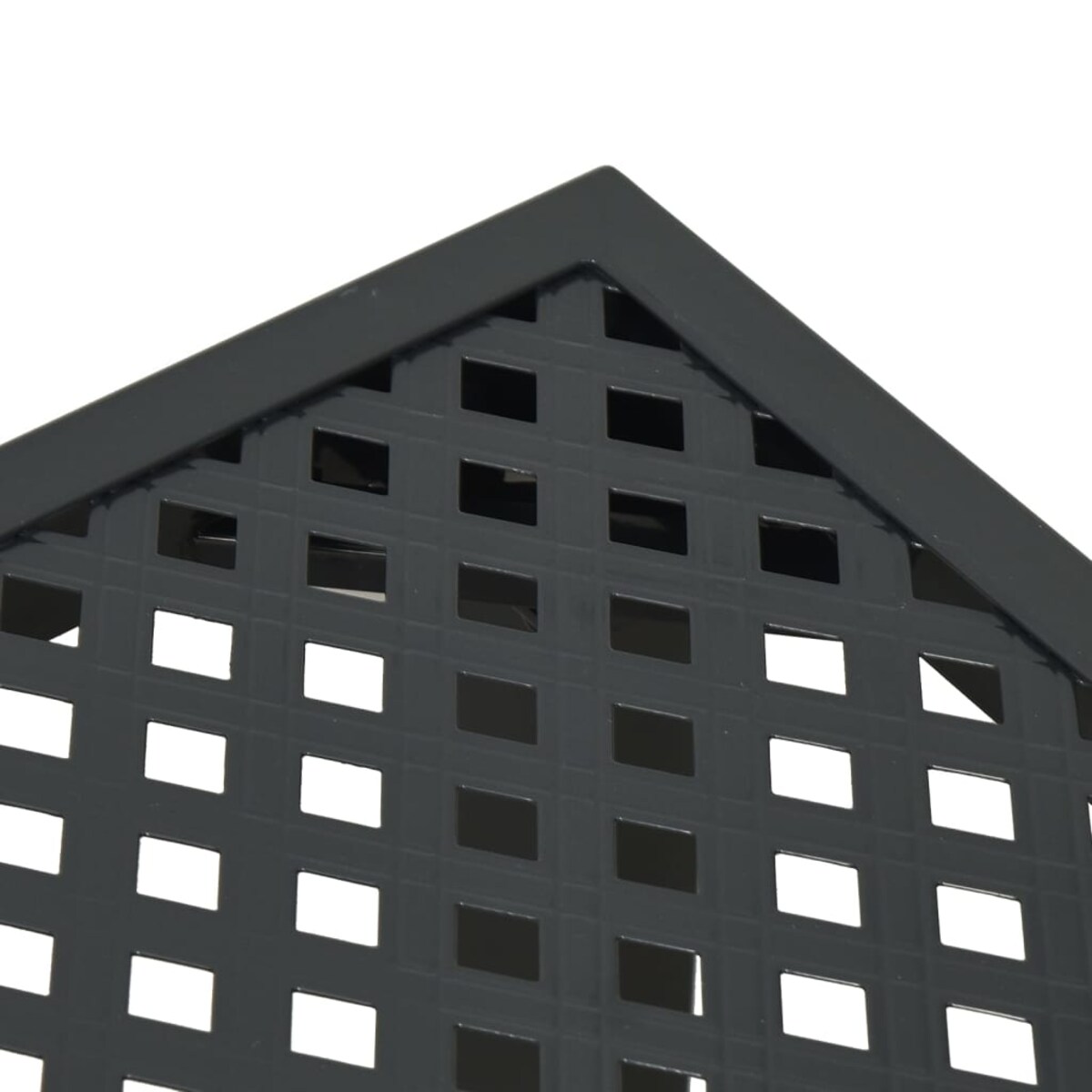 vidaXL 9-częściowy zestaw mebli ogrodowych, antracytowy, stal