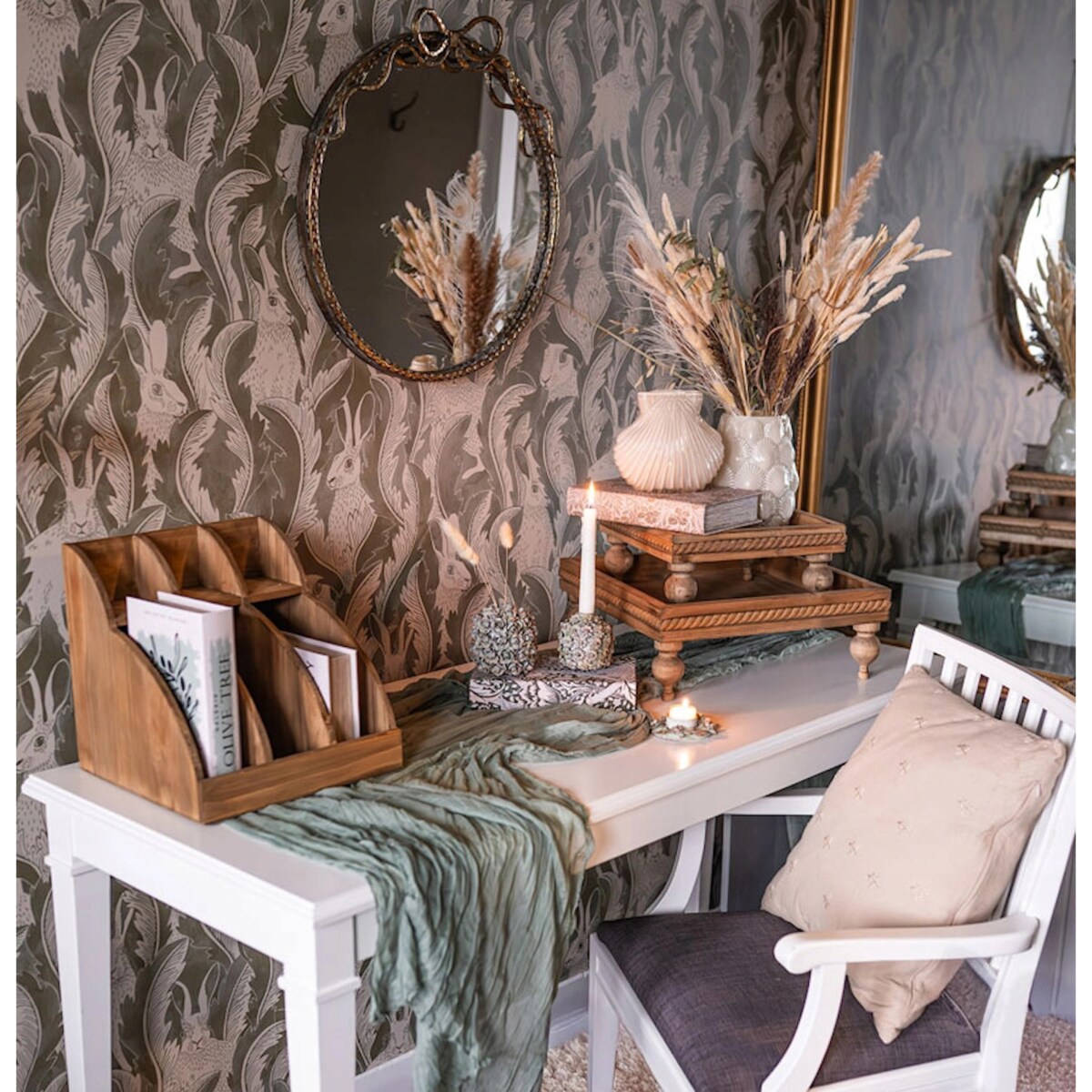 PUDEŁKO JAK KSIĄŻKA FAŁSZYWA OLIWKI ORGANIZER NA DROBIAZGI BIŻUTERIĘ 24cm