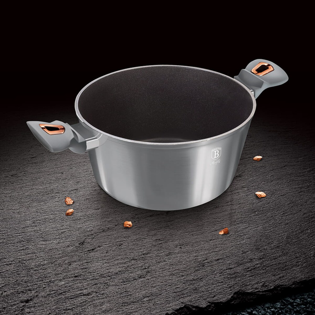 Garnek tytanowy 20cm 2.5L BERLINGER HAUS Moonlight