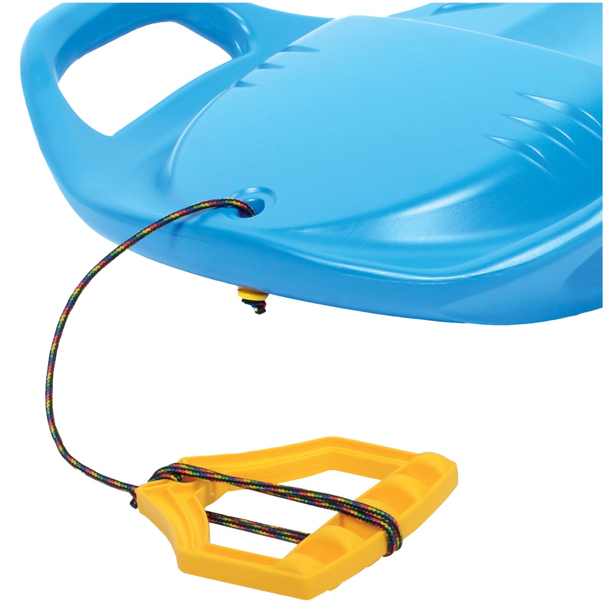 Sanki Na Śnieg Ślizg Jabłuszko Jabłko Ślizgacz Z Linką Uchwytami Dla Dzieci 58 Cm