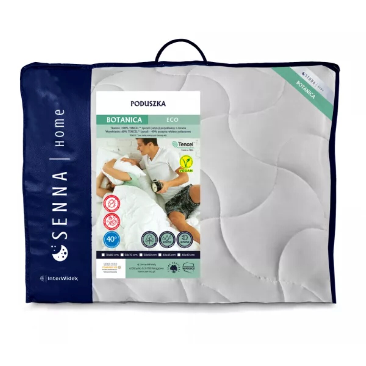 Poduszka 70x80 BOTANICA ECO Senna Home