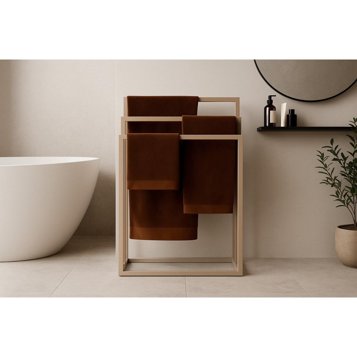 Meble dekoracyjne KS-52 WIESZAK TOWEL III z serii KAJA HOME