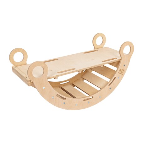 Medium Dream Rocker Naturalne Drewno