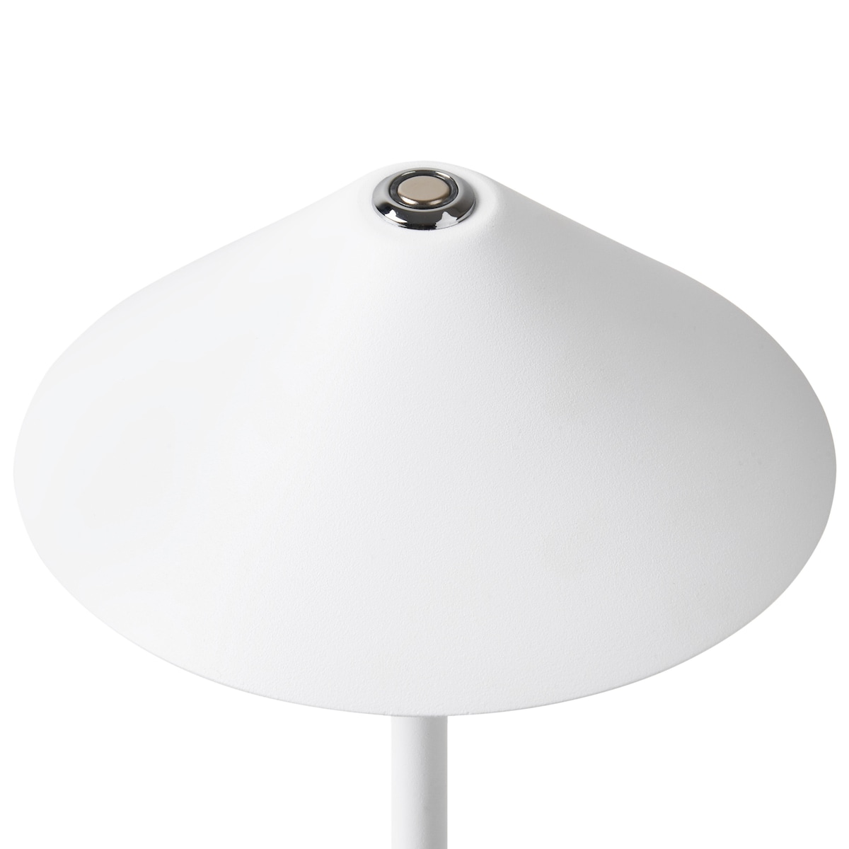 Bezprzewodowa lampa stołowa LED FRANCOLI Ze ściemniaczem Metal Biały