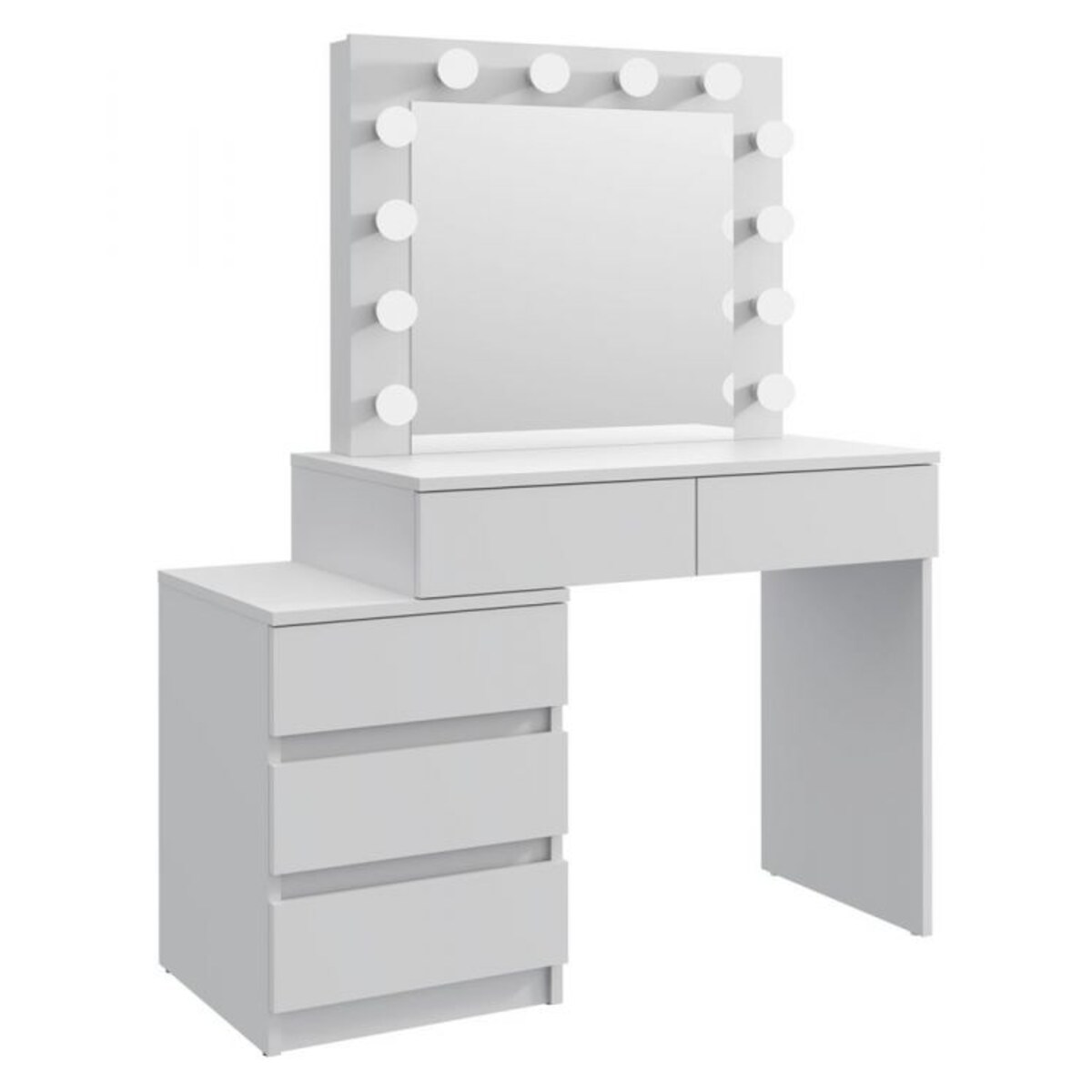 Toaletka CAVIA biały mat