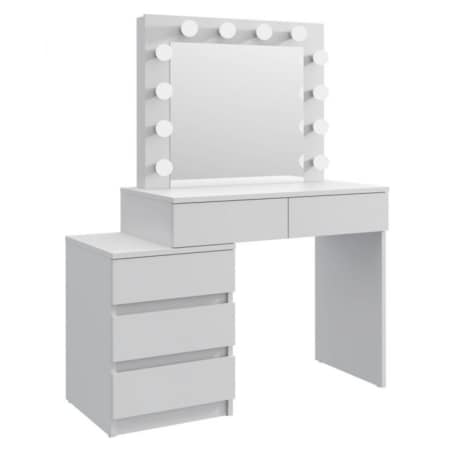 Toaletka CAVIA biały mat