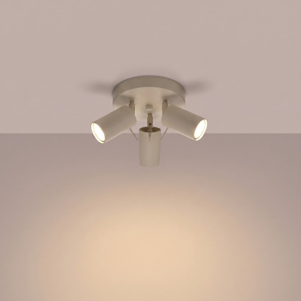 Plafon RING 3P taupe