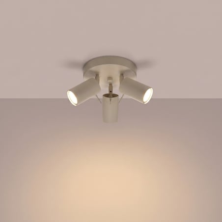 Plafon RING 3P taupe