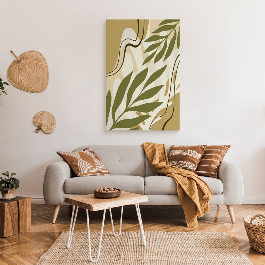 Obraz Egzotyczne Liście 80x120cm