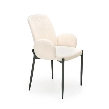 Krzesło tapicerowane K477 kremowe